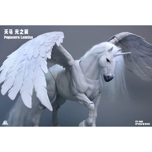 预定定金鱼TOYS 天马光之翼HY-040坐骑适用6寸10寸兵人偶可动模型