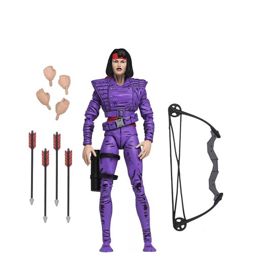 补款NECA 54599 忍者神龟 脚族 卡拉伊 佣兵 可动人偶