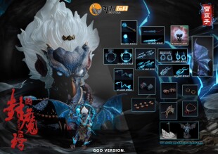 非玩玩具 Nottaa Collection YM004 雷震子 封魔榜可动人偶模型