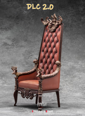 预定Patriot studio爱国者生化危机钢背兽DLC 王座 座椅摆件模型