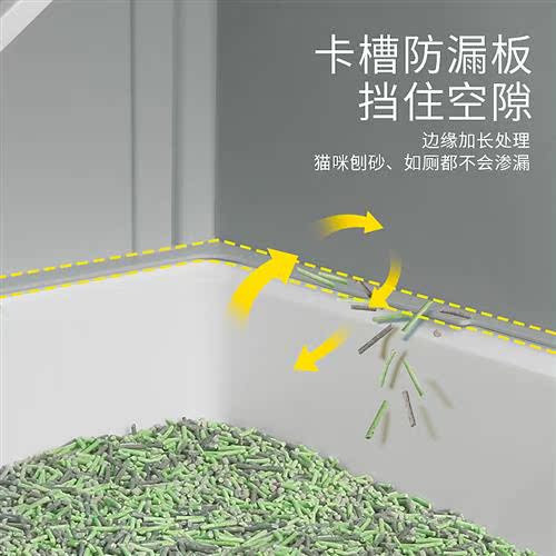 超大号猫砂盆厕所全封闭式猫咪猫沙盆子防外溅砂盘屎盆防带砂幼猫