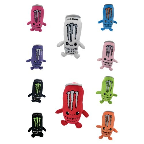 monsterenergy魔爪饮料玩偶