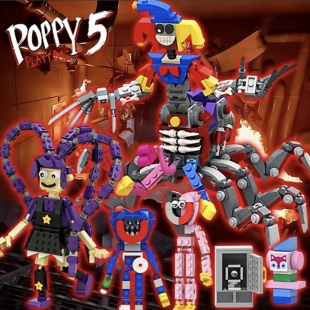 波比的游戏时间积木第五章玩具小黄人1006原型机poppy playtime5