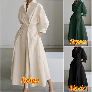 Long maxi Dresses Dress Women Linen Dinner Plus size clothes