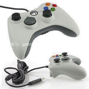 wired usb game controller joypad for xbox 360 pc white gam