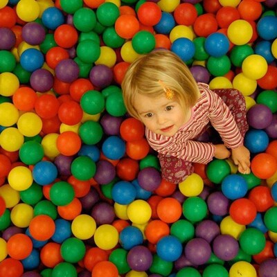 50pcs New Kids Baby Colorful Soft Play Balls Toy for Ball Pi