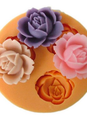 Hot sale 3D Flower Silicone Mold Chocolate Fondant Cake Suga