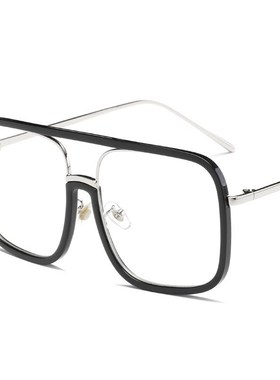 Vintage large square sunglasses for both men and women