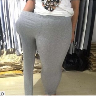 Fat woman stretch pants ladies Winter warm Leggings trousers