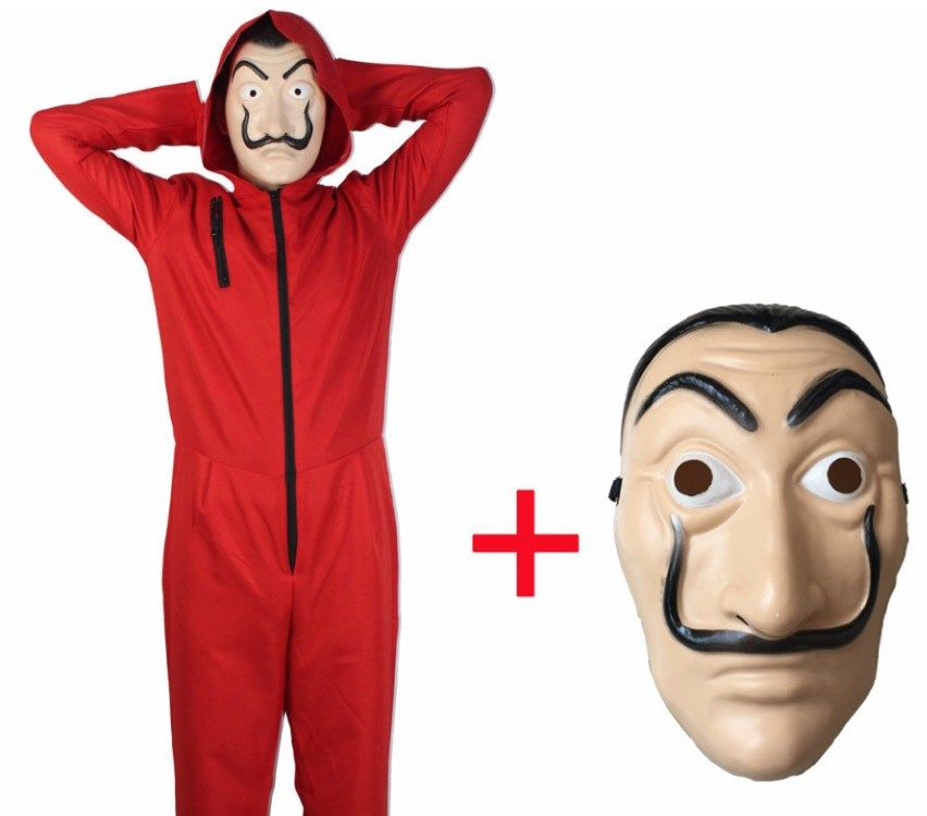 Money Heist / La Casa De Papel Salvador Dali adult costume