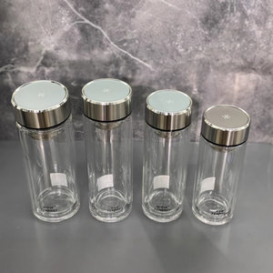 水中神双层玻璃杯防爆活动加厚知澜透明高硼硅广告杯礼品水杯