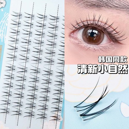 出口韩国的自然小清新假睫毛