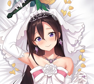 刀剑神域 GGO C94 亜果 花嫁桐子桐人动漫等身抱枕套靠枕周边