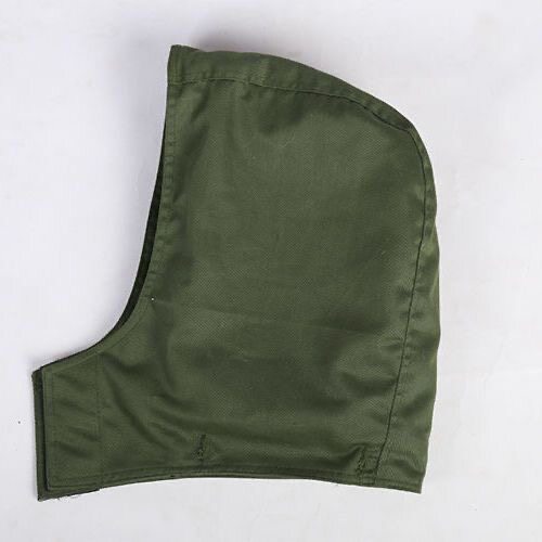 军绿色可拆卸连帽帽子男女通用棉服配饰防寒帽