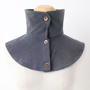 羽绒服子女防脏假领高领衣领冬季立领脖套翻领保暖领子围脖颈椎