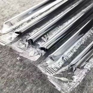 一次性加厚加硬饮料咖啡果汁冰沙斜口粗细大吸管珍珠奶茶小料吸管