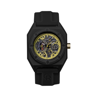 CR夏洛特 八角手表镂空石英表运动学生情侣男表女表果冻情侣表