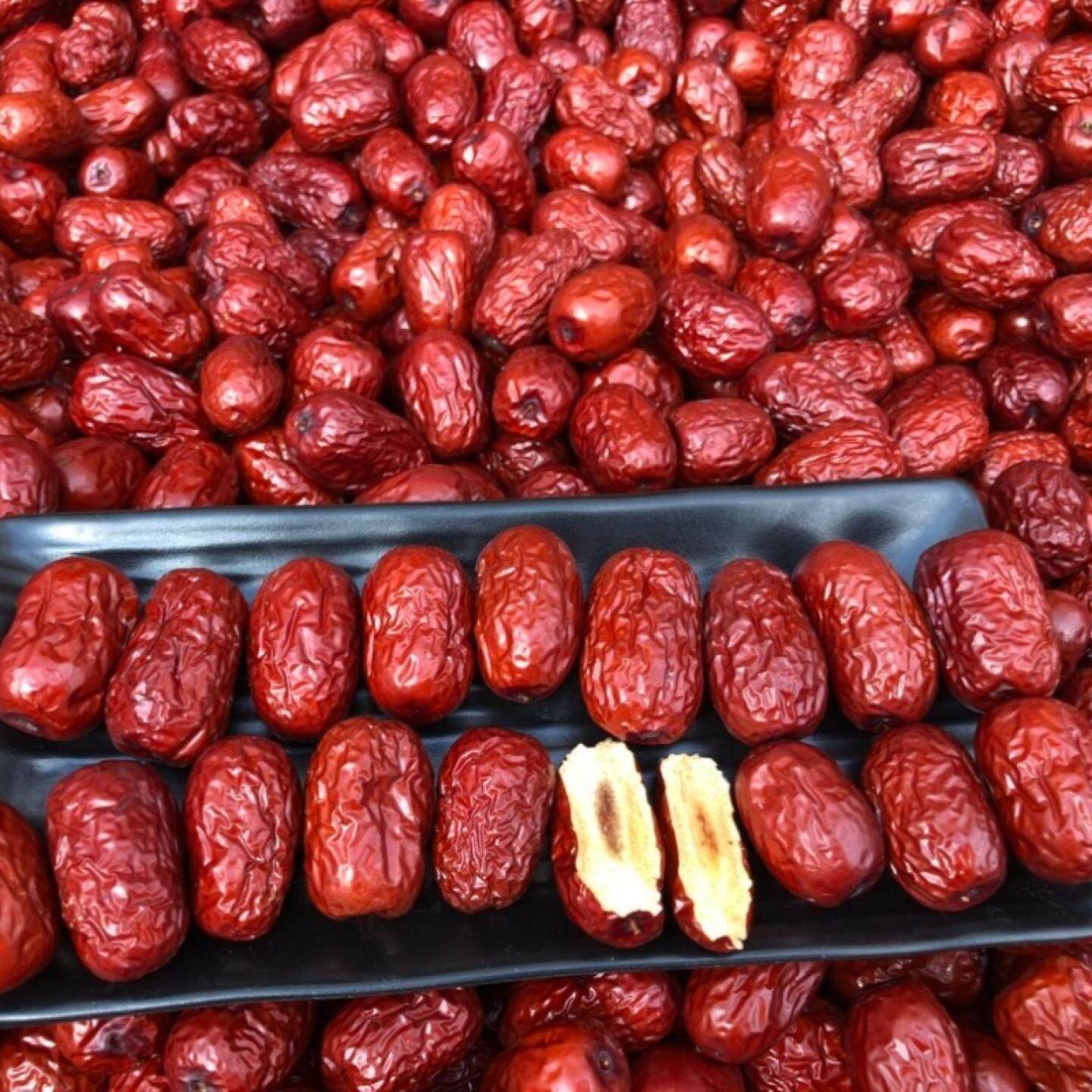 新疆若羌特大吊干灰枣新货大红枣煮粥煲汤泡茶生吃大灰枣零食干货