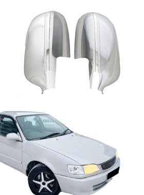 适用于1996款丰田AE100AE110卡罗拉倒车镜盖ABS电镀后视镜罩汽车