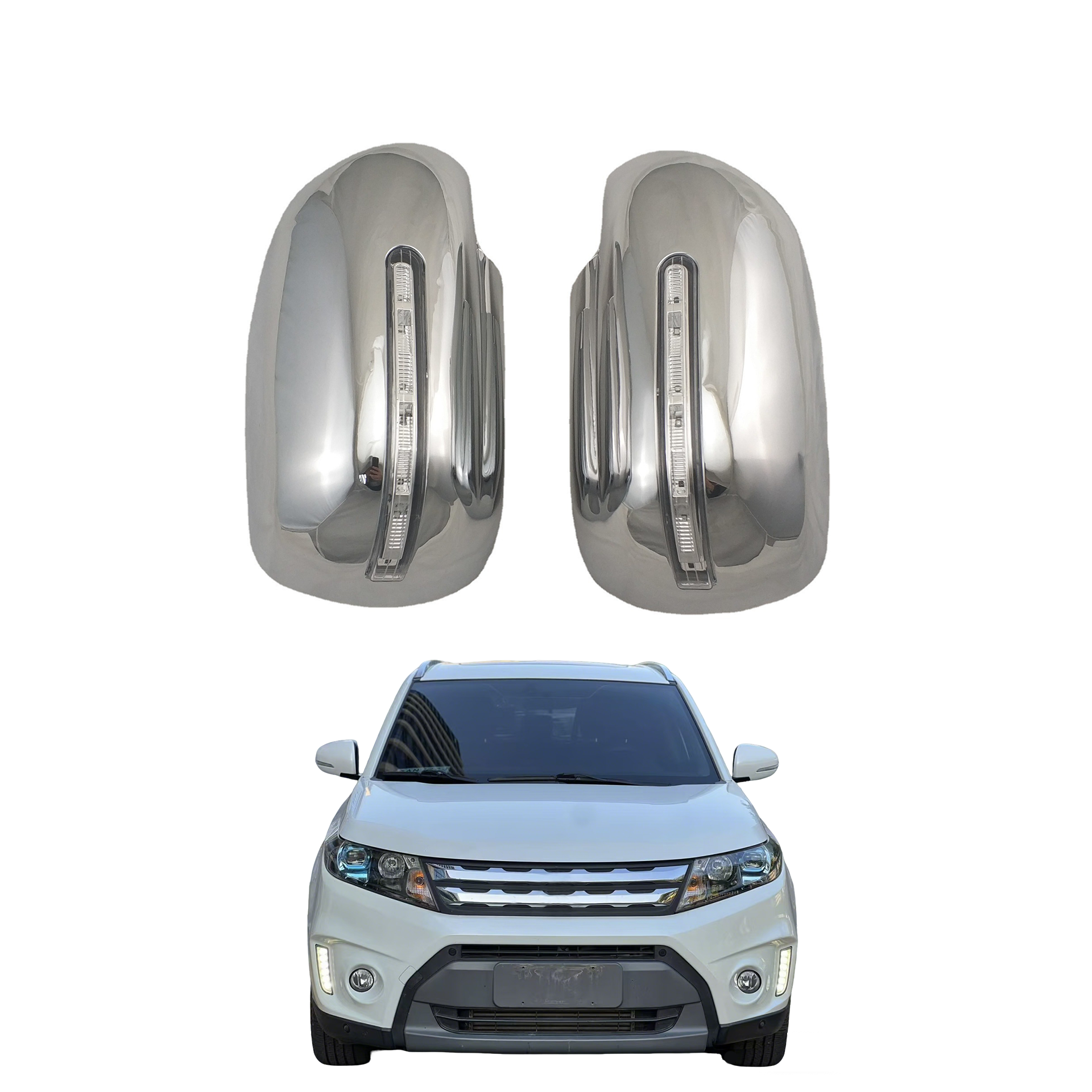 适用于08款 铃木维特拉 VITARA倒车镜盖LED灯ABS电镀带灯后视镜壳,汽车用品/电子/清洗/改装,其它加装/外饰/防护品,淘宝优惠券,粉丝福利购,淘宝优惠卷