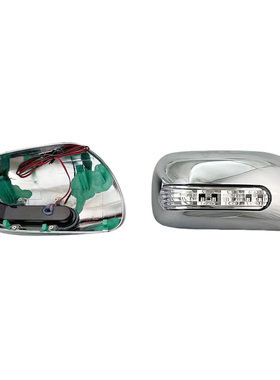 适用于2013-2015款丰田AVANZA带灯后视镜罩XENA WIGO LED倒车镜盖