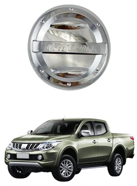 适用于2008-2016TRITON L200 汽车油箱盖 ABS改装电镀外饰件