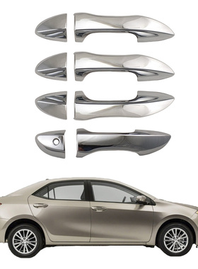 适用于14款卡罗拉COROLLA ALTIS门拉手盖电镀COROLLA 门把手外饰