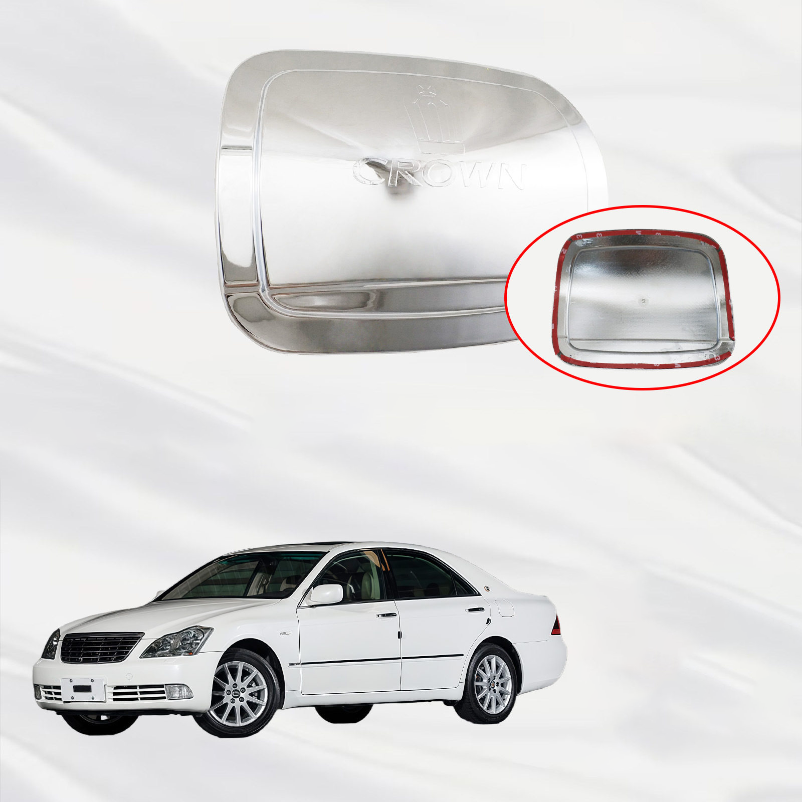 适用于03-07款丰田CROWN皇冠十二代皇冠油箱盖电镀汽车外饰件饰条,汽车用品/电子/清洗/改装,其它加装/外饰/防护品,淘宝优惠券,粉丝福利购,淘宝优惠卷