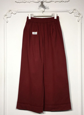 潮系列 LM07222 时尚阔腿裤品牌女装折扣颦薪