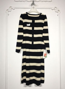 RTN系列 8269S121 时尚针织套装两件套品牌女装折扣颦薪