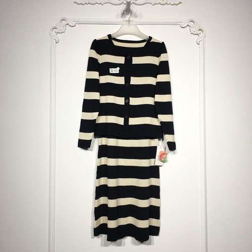 RTN系列 8269S121 时尚针织套装两件套品牌女装折扣颦薪