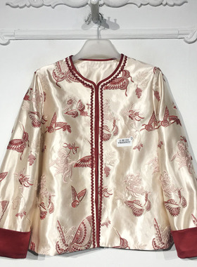 容悦 YB000922 时尚国风新中式短款外套品牌女装折扣颦薪