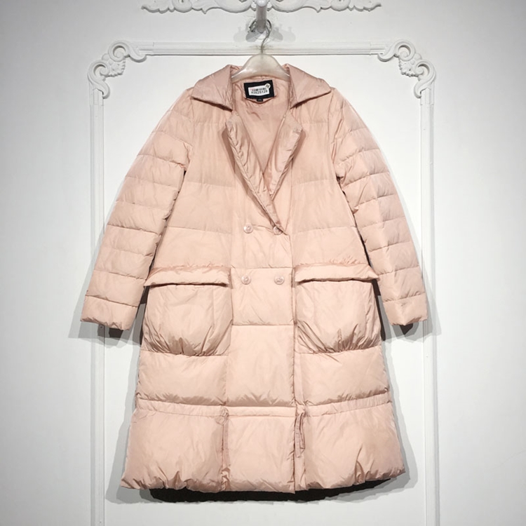 潮系列 8282S129 时尚羽绒服品牌女装折扣颦薪