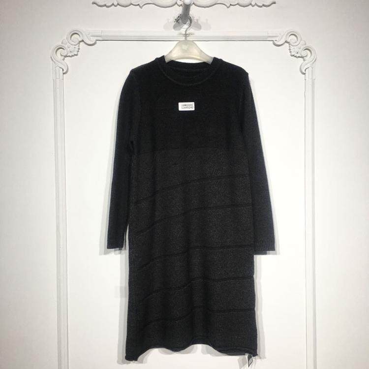 N系列 8244S242 时尚针织连衣裙品牌女装折扣颦薪