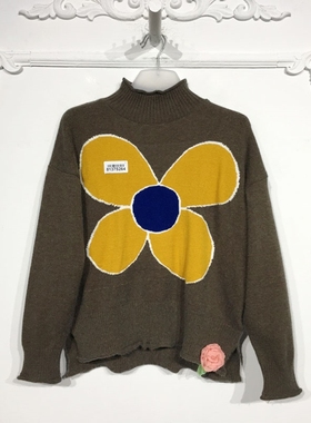 乔系列 8137S264 时尚针织衫品牌女装折扣颦薪