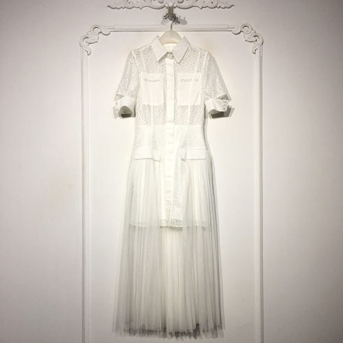 容悦 8346S082 时尚连衣裙品牌女装折扣颦薪