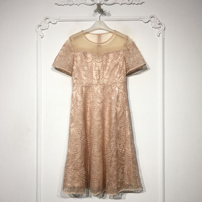 容悦 8346S153 时尚连衣裙品牌女装折扣颦薪