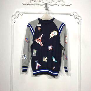 洛K系列 D85502 时尚卫衣品牌女装折扣颦薪