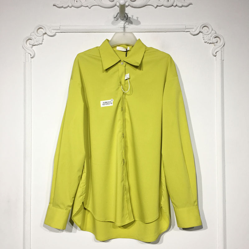 潮系列 8312S216 时尚衬衫品牌女装折扣颦薪