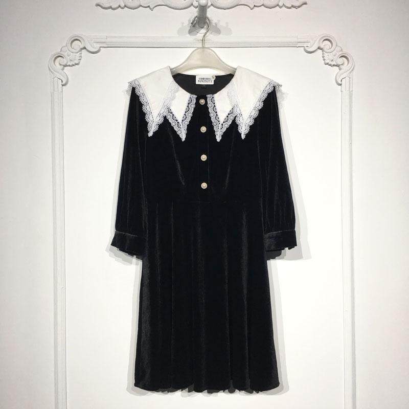 VM系列 8292S272 时尚连衣裙品牌女装折扣颦薪