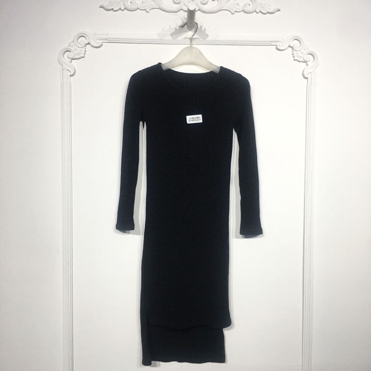 N系列 8166S227 时尚针织连衣裙品牌女装折扣颦薪