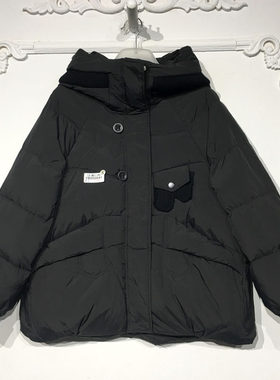 容悦 YB000641 时尚短款羽绒服品牌女装折扣颦薪