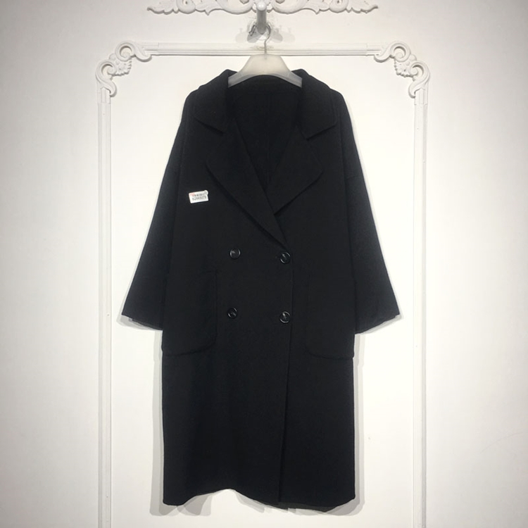 容系列 8286S079 时尚双面呢毛呢外套品牌女装折扣颦薪