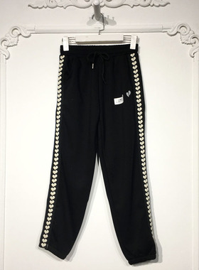 潮系列 LM07715 时尚卫裤品牌女装折扣颦薪