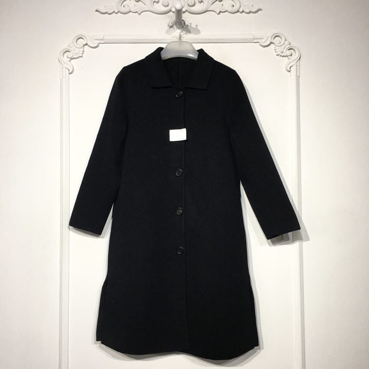 西树系列 8277S008 时尚羊毛双面呢毛呢外套品牌女装折扣颦薪