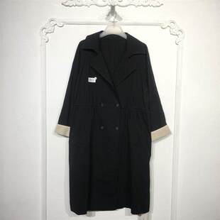 卡QY系列 时尚 风衣外套品牌女装 折扣颦薪 8124S121