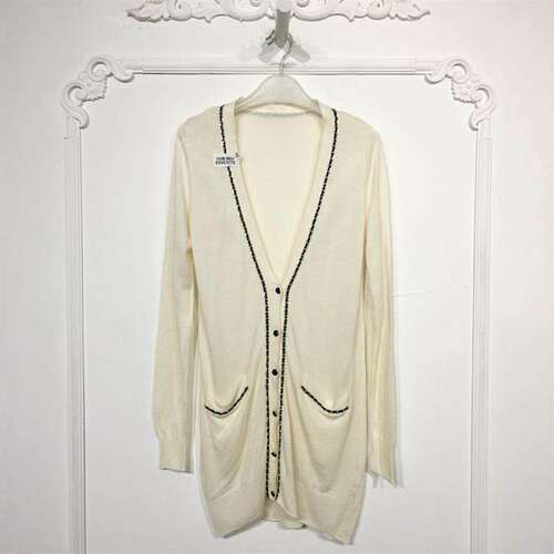 帛LY系列 8096S176 时尚针织开衫品牌女装折扣颦薪