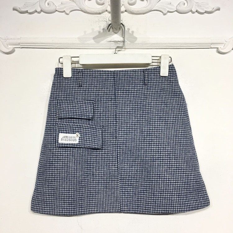 潮系列 8182S005 时尚毛呢短裙品牌女装折扣颦薪,女装/女士精品,半身裙,淘宝优惠券,粉丝福利购,淘宝优惠卷