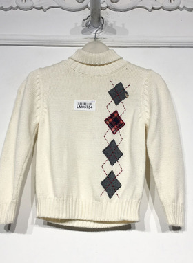 潮系列 LM05734 时尚毛衣品牌童装折扣馨备
