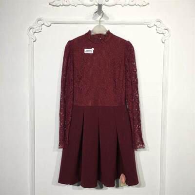 乔系列 8096S138 时尚连衣裙品牌女装折扣颦薪